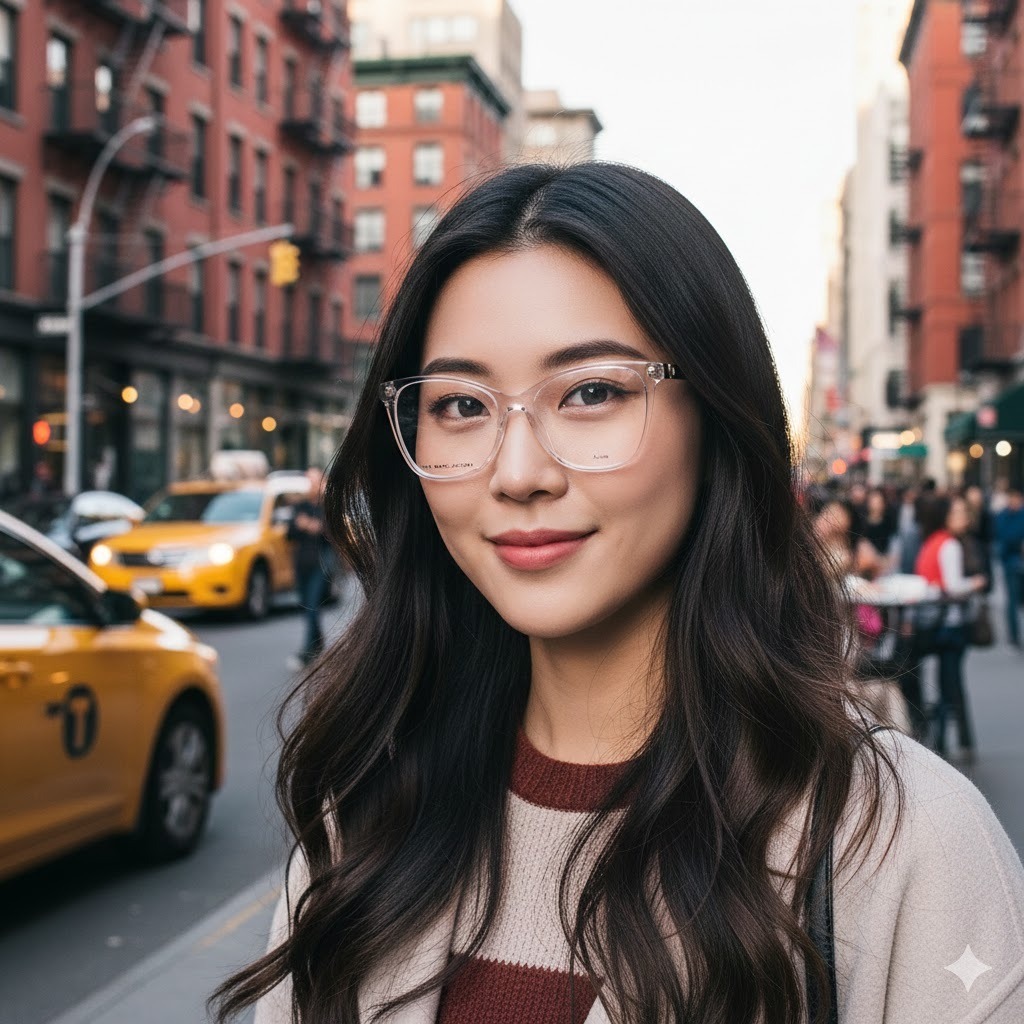 【直播】Marc Jacobs LX021161 透明框眼鏡