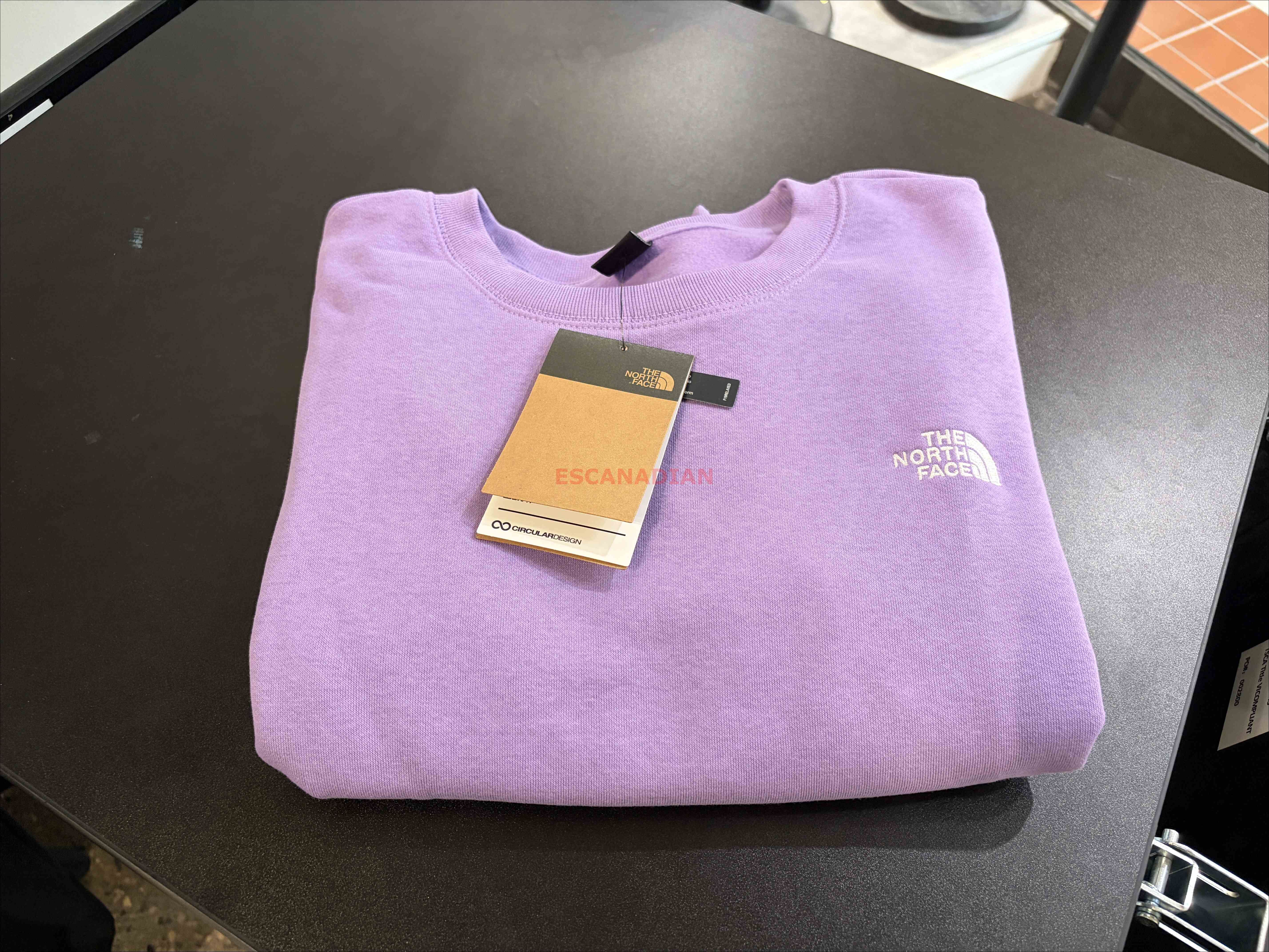 THE NORTH FACE 女大人 刺繡小標 落肩 小寬版 刷毛 大學TEE