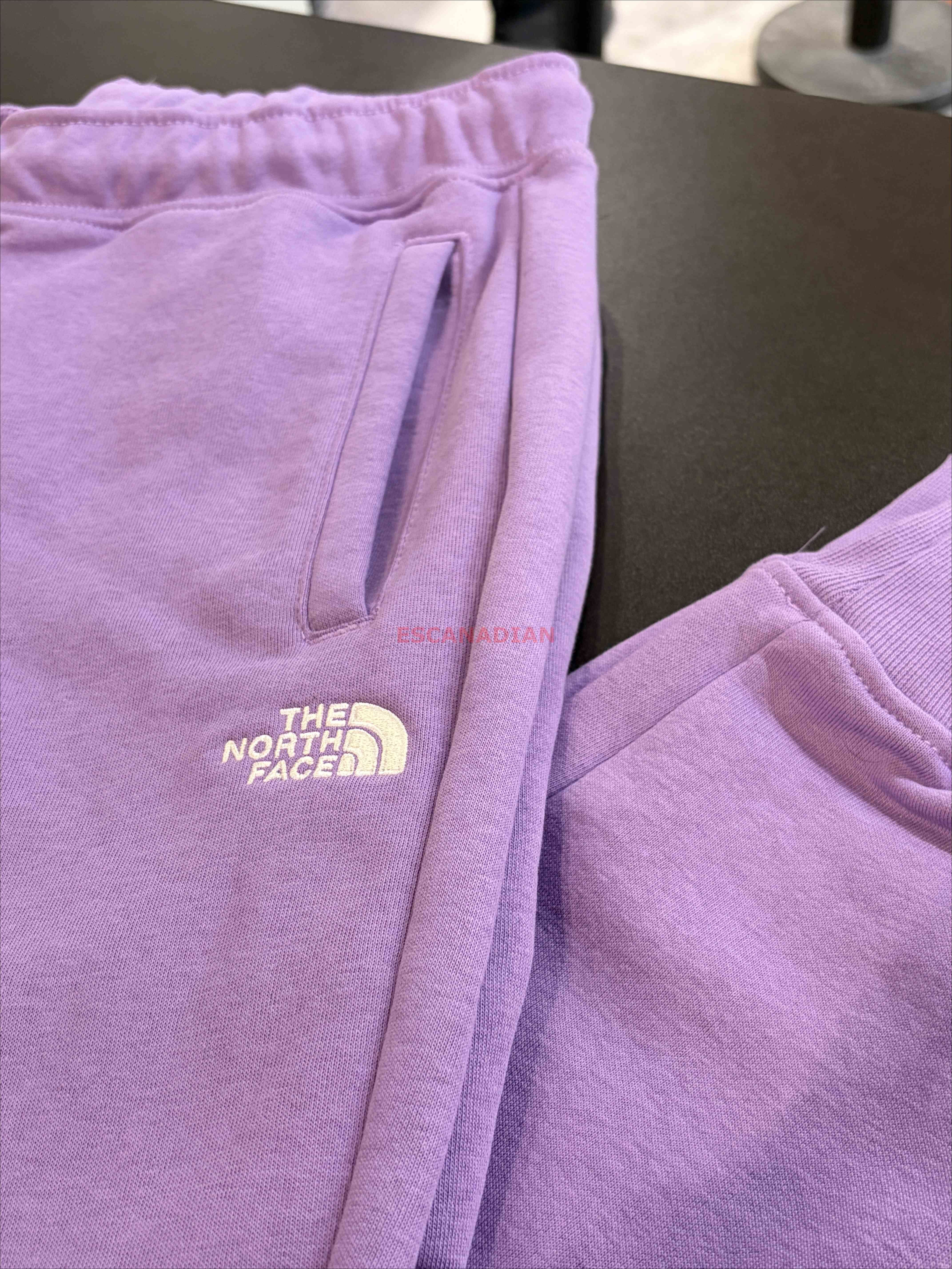 THE NORTH FACE 女大人 刺繡小標 刷毛 縮口 棉褲