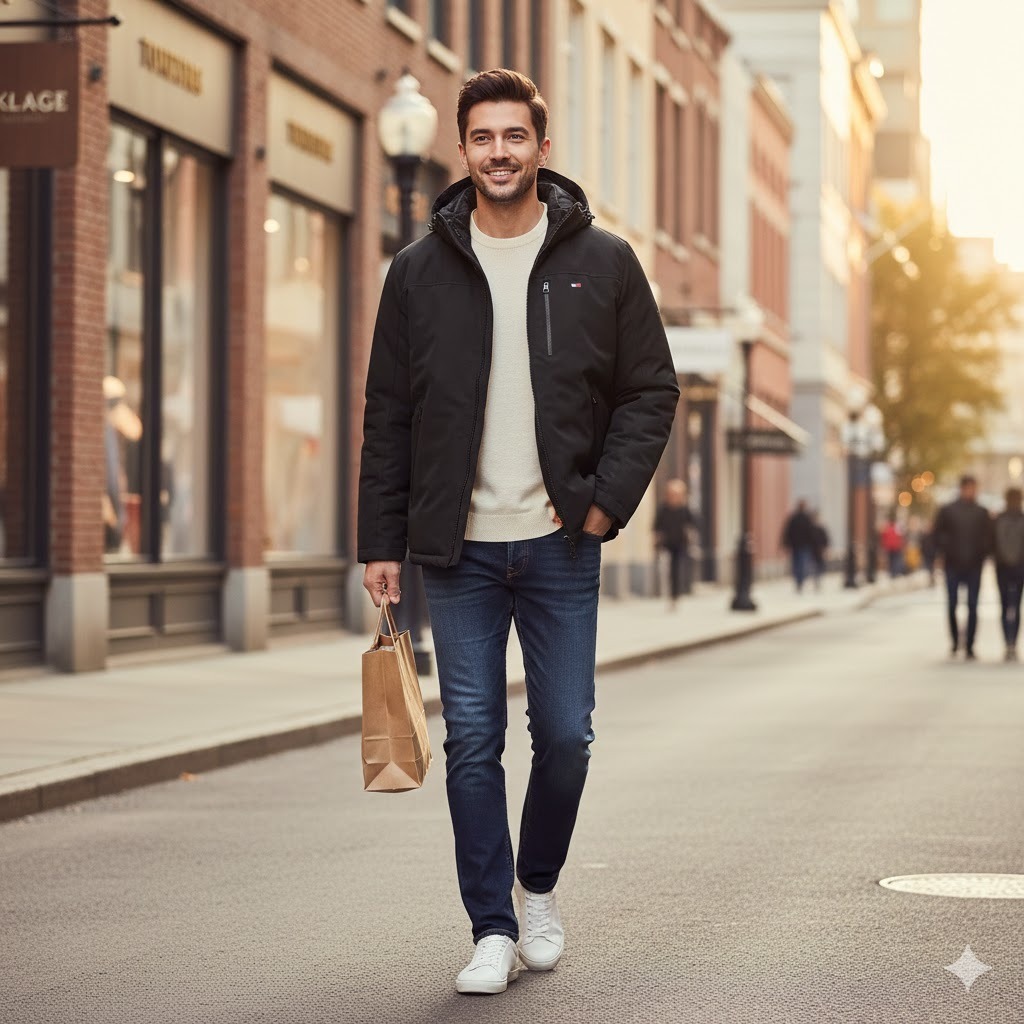 【預購】Tommy Hilfiger H021251 男裝三合一外套