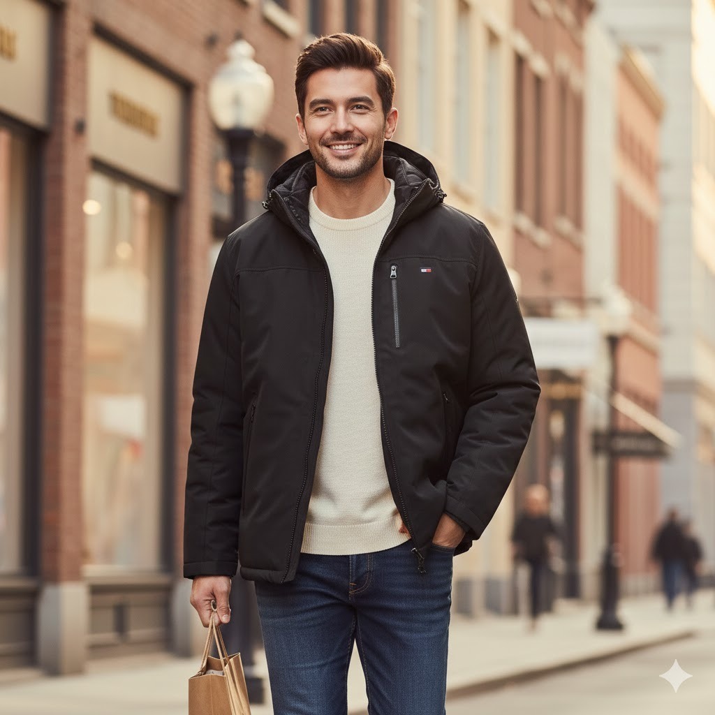 【預購】Tommy Hilfiger H021251 男裝三合一外套