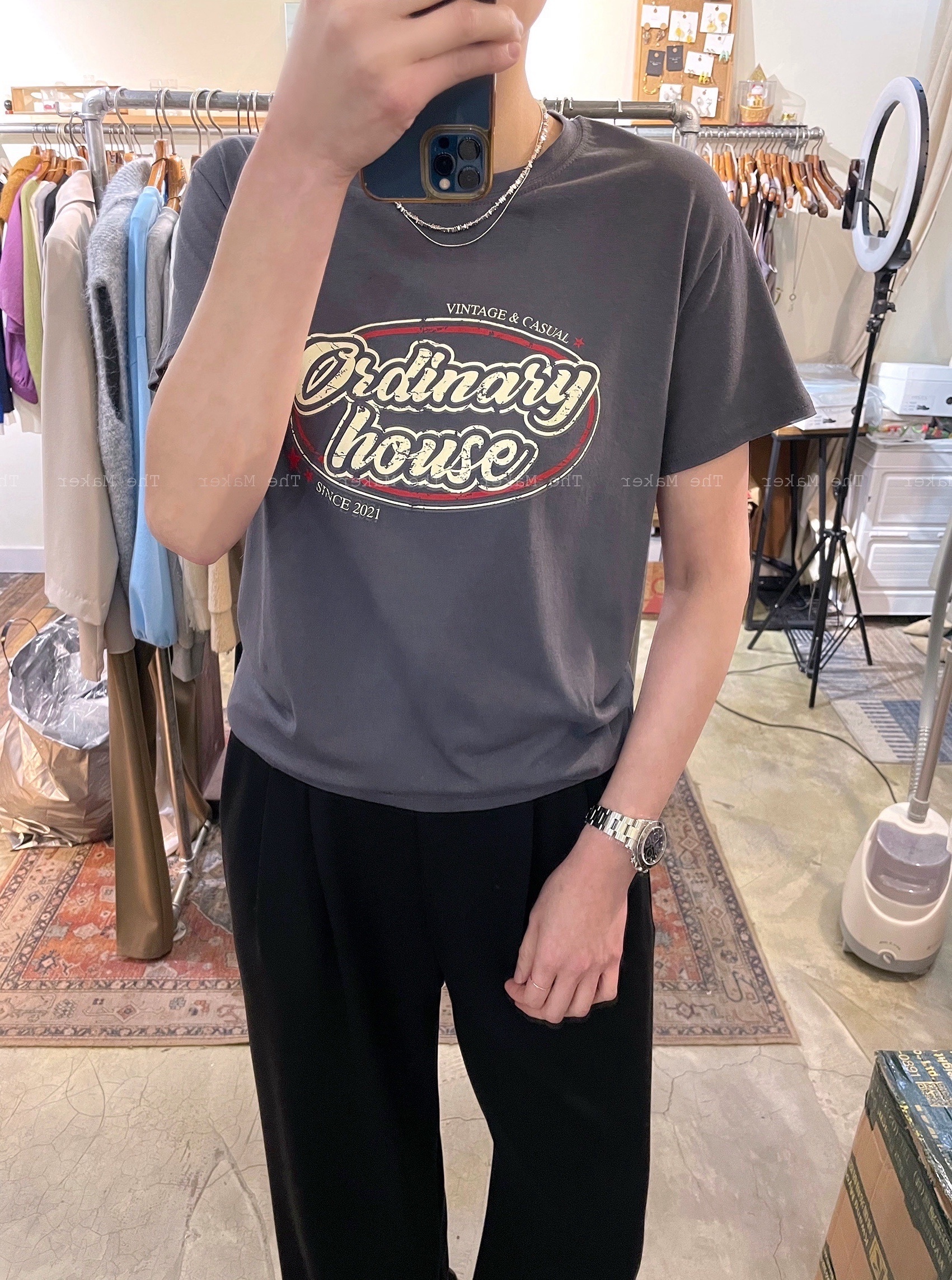 🐽 美式vintage 柔滑Tee 🐽️