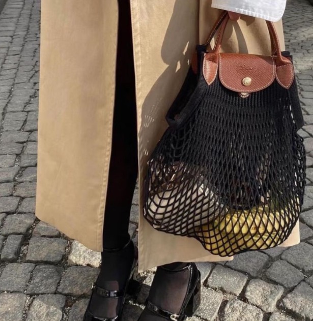 【預購】Longchamp Le Pliage L H021256 網眼單肩包