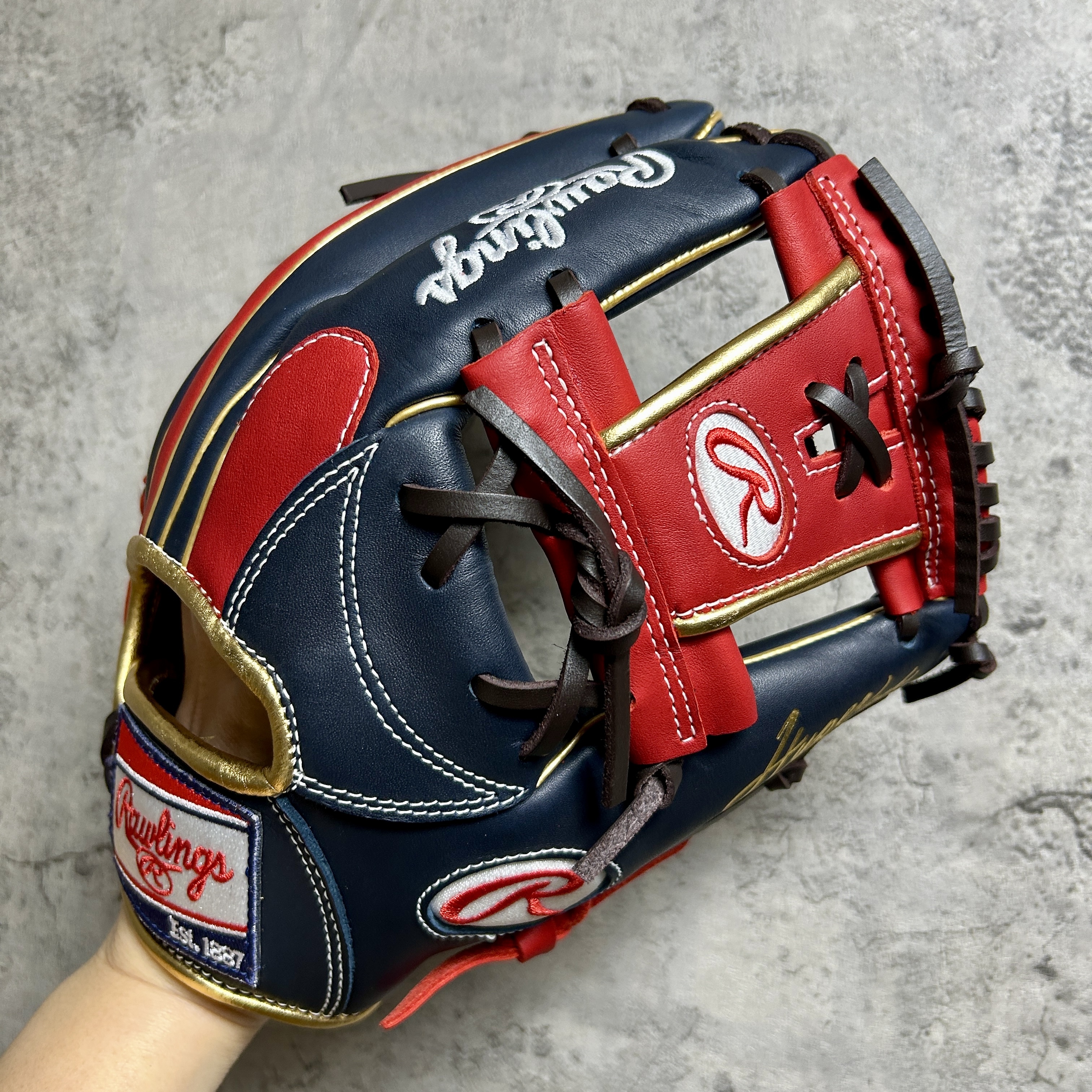 約11.0 吋 Rawlings 軟式 内野手 HYPER TECH COLOR SYNC GR6HTCN62