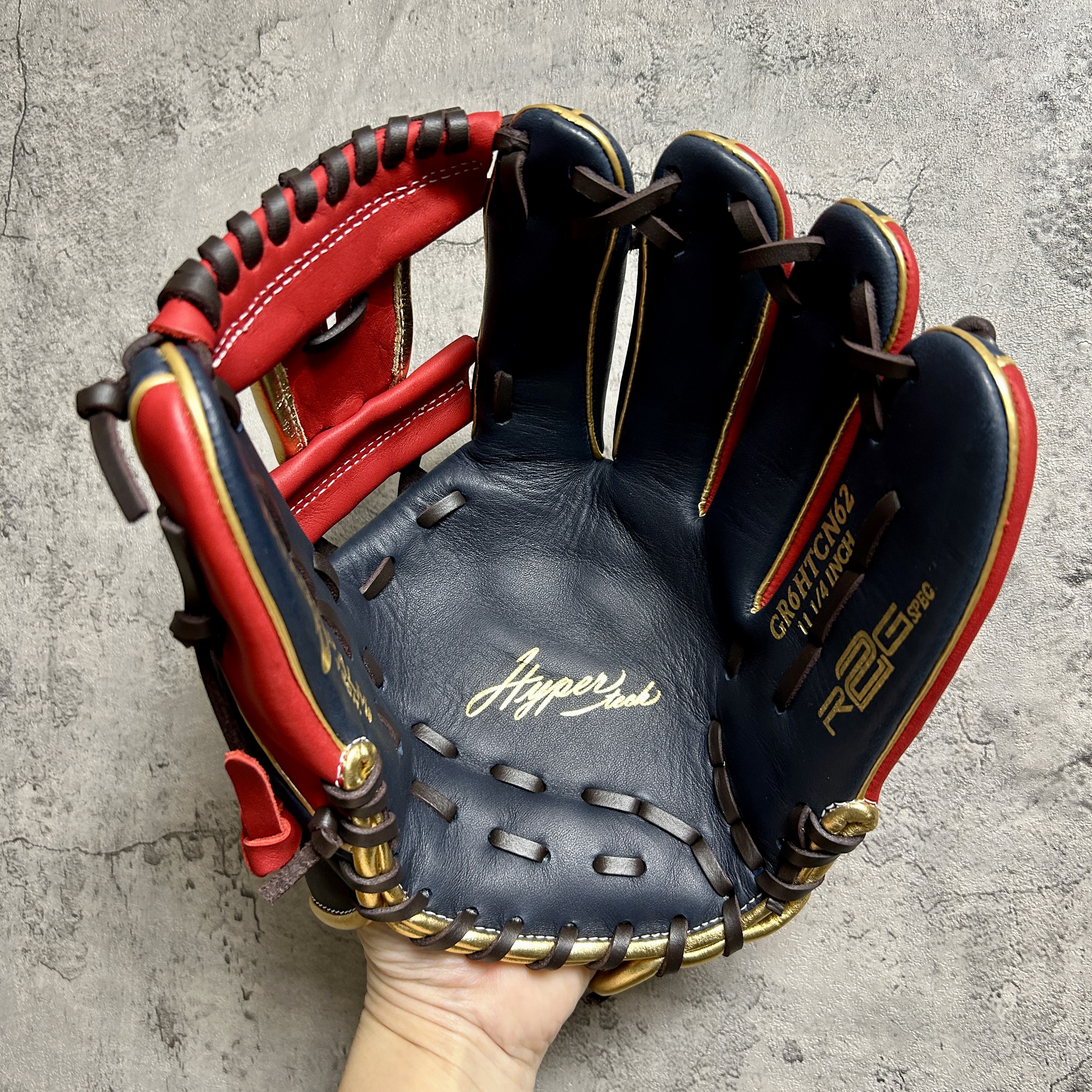 約11.0 吋 Rawlings 軟式 内野手 HYPER TECH COLOR SYNC GR6HTCN62