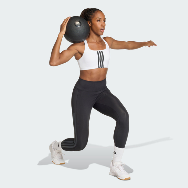 Adidas 愛迪達 Opt 3s Ms Bra KA0103 女 運動內衣 白 黑 亞版