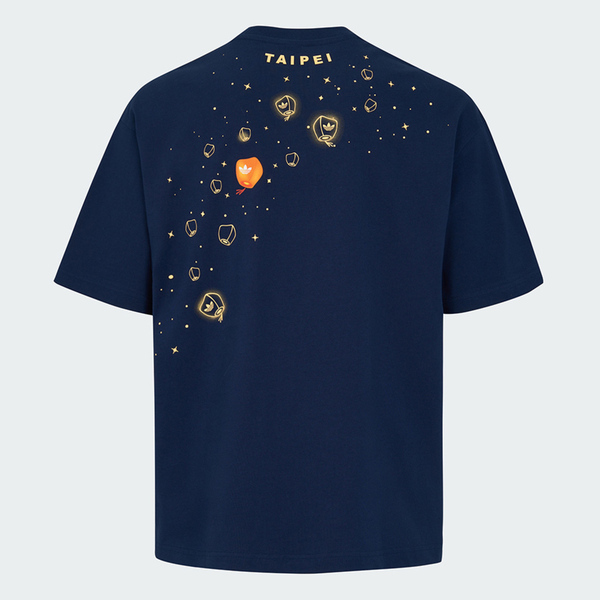 Adidas 愛迪達 Taipei Tee SS KZ0530男 T恤 運動上衣 休閒短袖 城市限定 深藍 橘 亞版