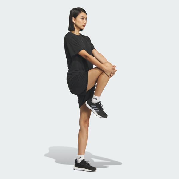 Adidas 愛迪達 Tr Es+ Col Tee KE9111 女 T恤 運動上衣 休閒短袖 黑 亞版