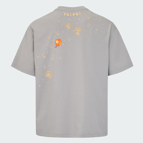 Adidas 愛迪達 Taipei Tee SS KZ0529 男 T恤 運動上衣 休閒短袖 灰 橘 亞版