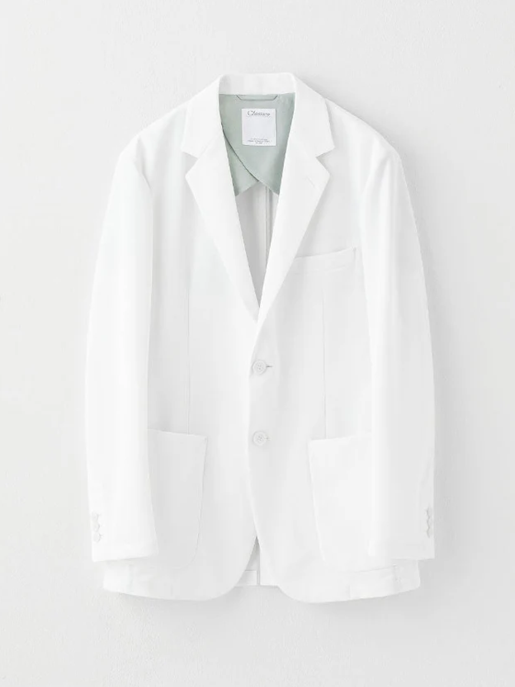 Classico 男款 中短版沁涼醫師袍・Cool Tech Proof