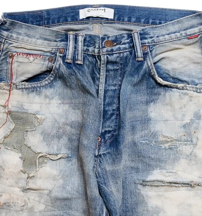 LAST PCS: ANACHRONORM HARD REMAKE REGULAR TAPERED JEANS AN352 - SIZE 32 PRE ORDER ITEM (預訂中)