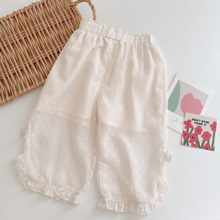 可愛蝴蝶結防蚊褲