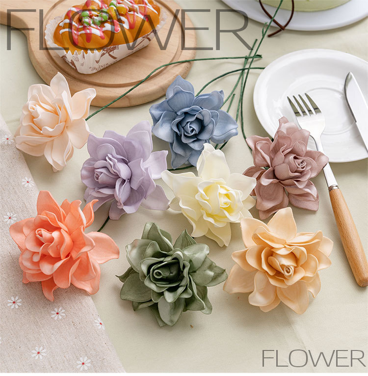 仿真EVA梔子花【3朵裝/束】