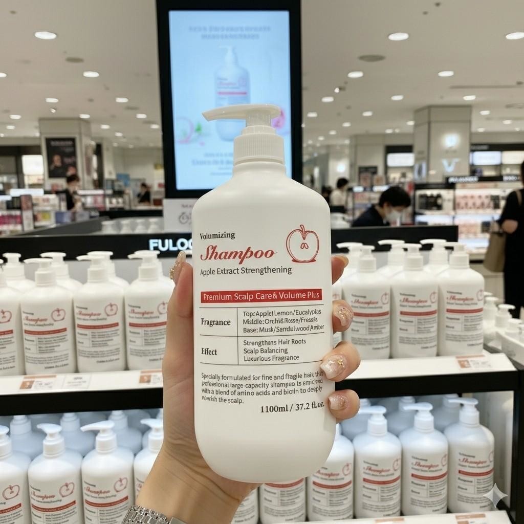 (預購商品) ETRIA 蘋果植萃 強健豐盈洗髮精 1100ML