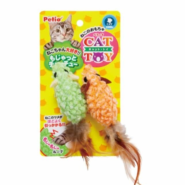 Petio 貓玩具．毛絨老鼠