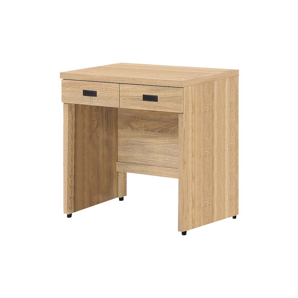 柏蒂家居-班特利2.7尺簡約二抽書桌/工作桌