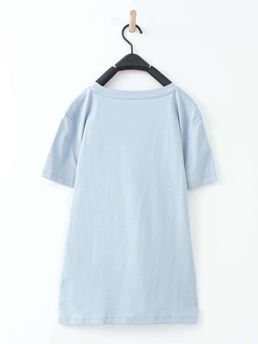 涼感柔舒高級棉圓領上衣(11色)