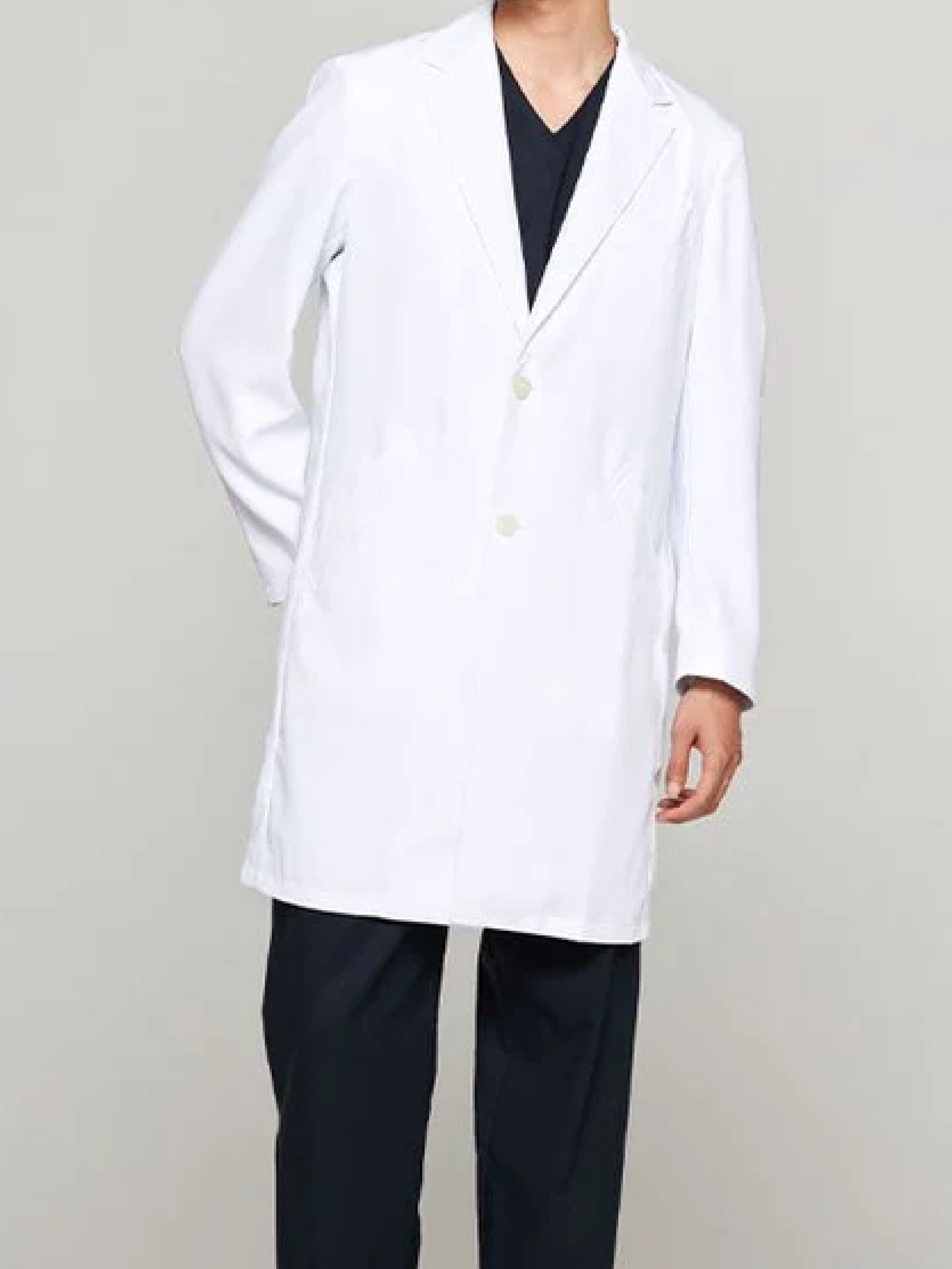 Classico 男款・PACK修身剪裁醫師袍