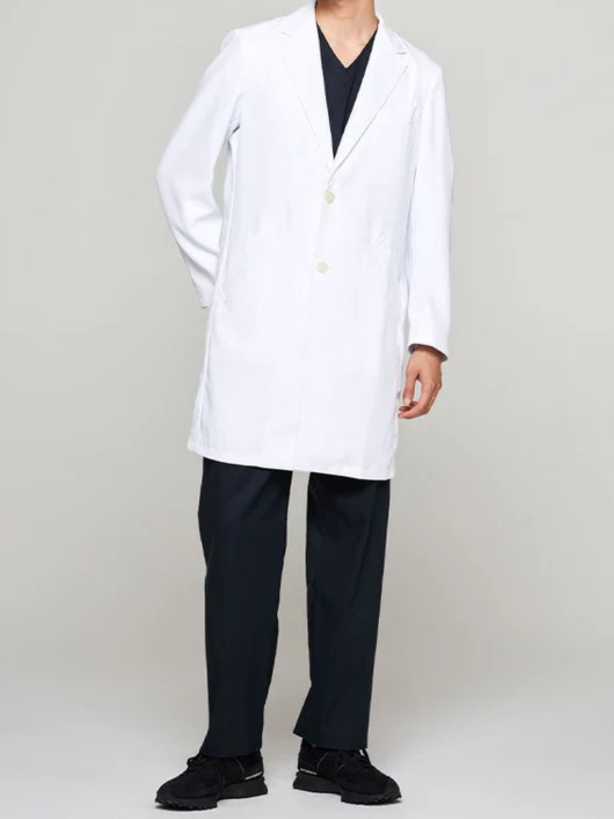 Classico 男款・PACK修身剪裁醫師袍