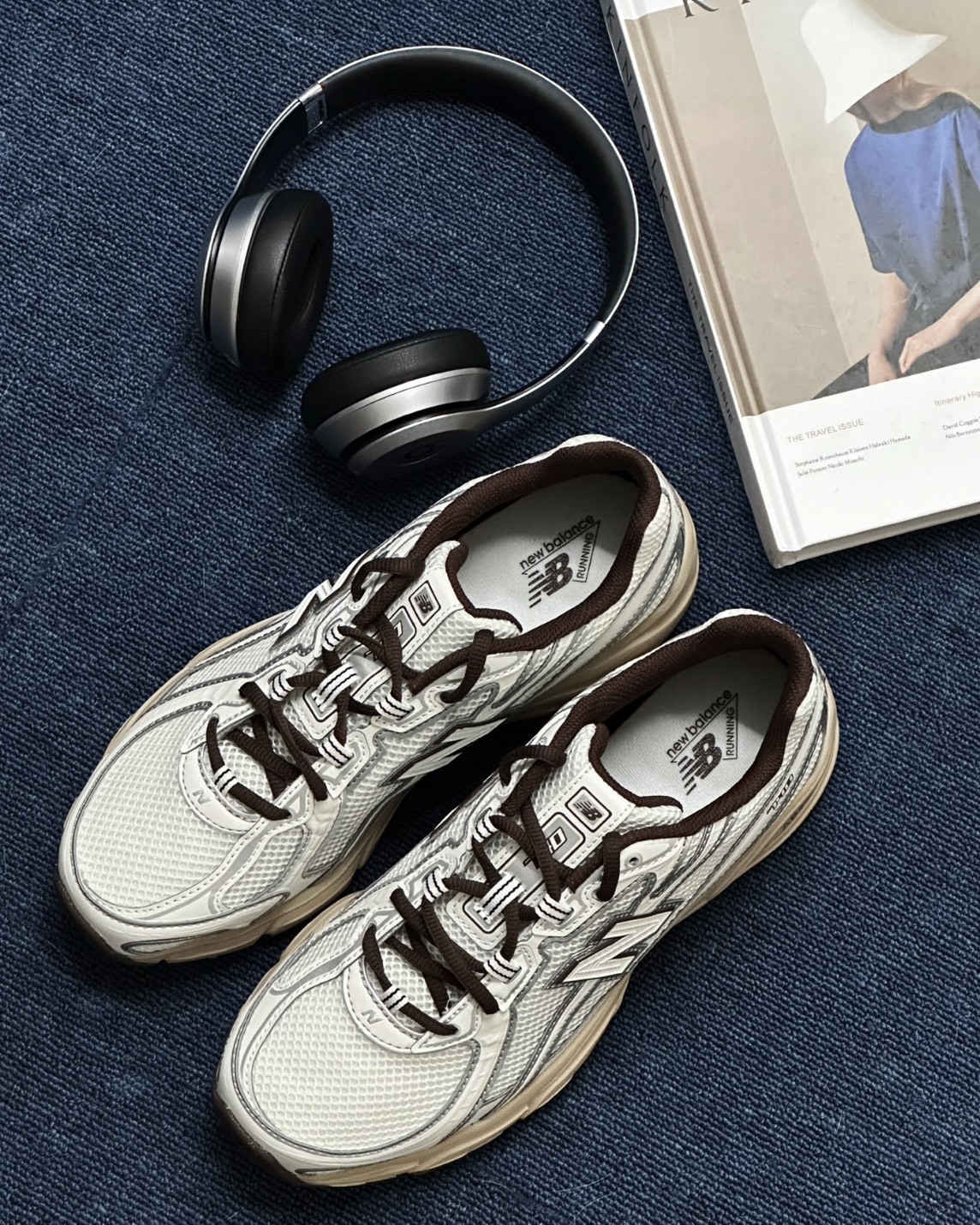 <抱意思...折扣太扯>New Balance NB 740 復古 網布 老爹鞋 慢跑鞋 奶油栗子