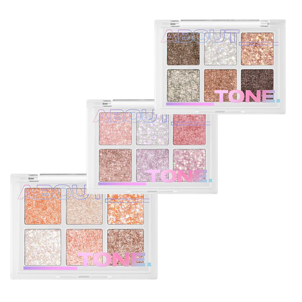 【About tone】我的流行閃光6色眼影盤