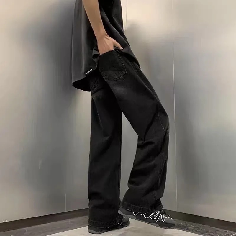 顯瘦水洗直筒牛仔褲🫐