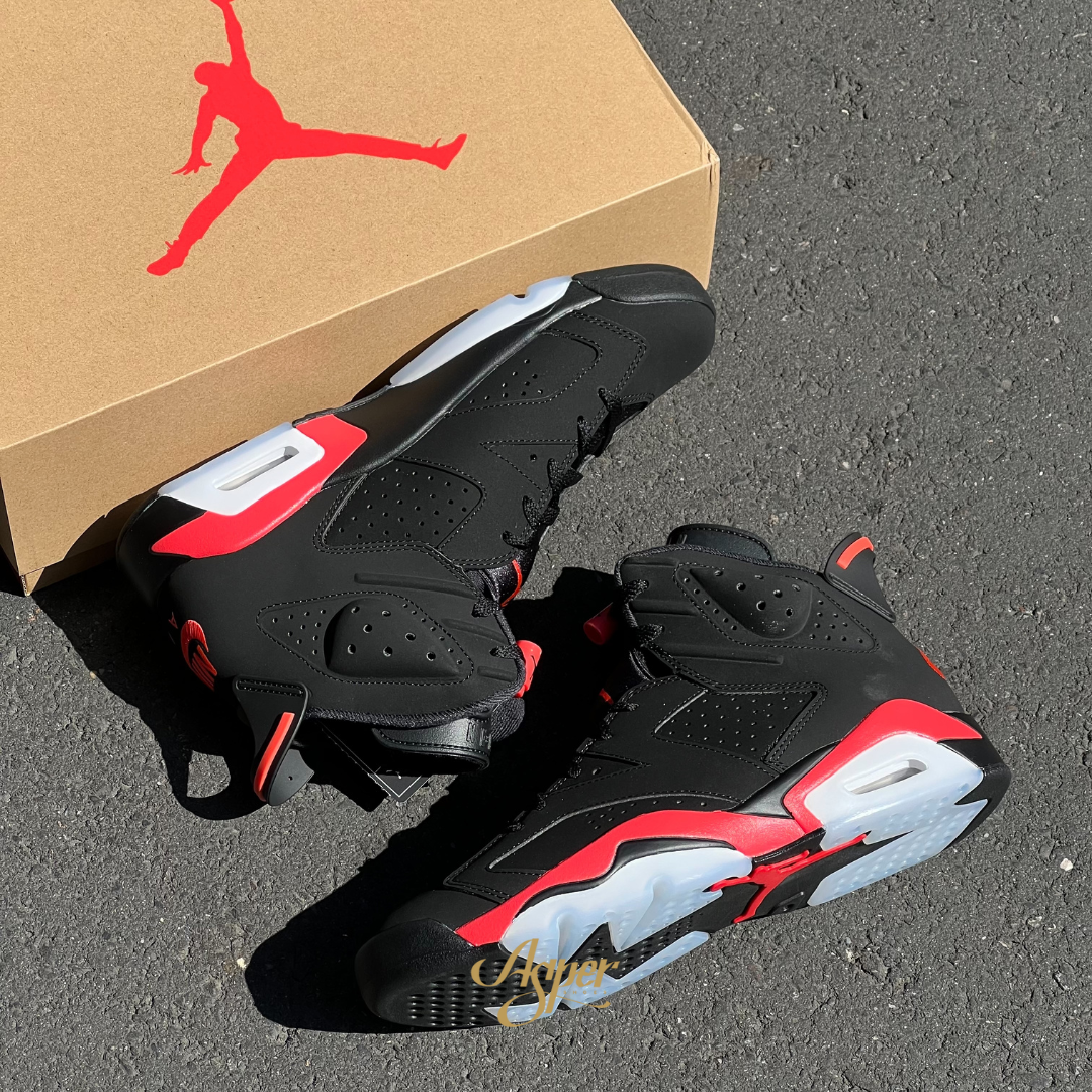 Air Jordan 6 Retro "Infrared Salesman" 大魔王 紅外線 男鞋 CT8529-001