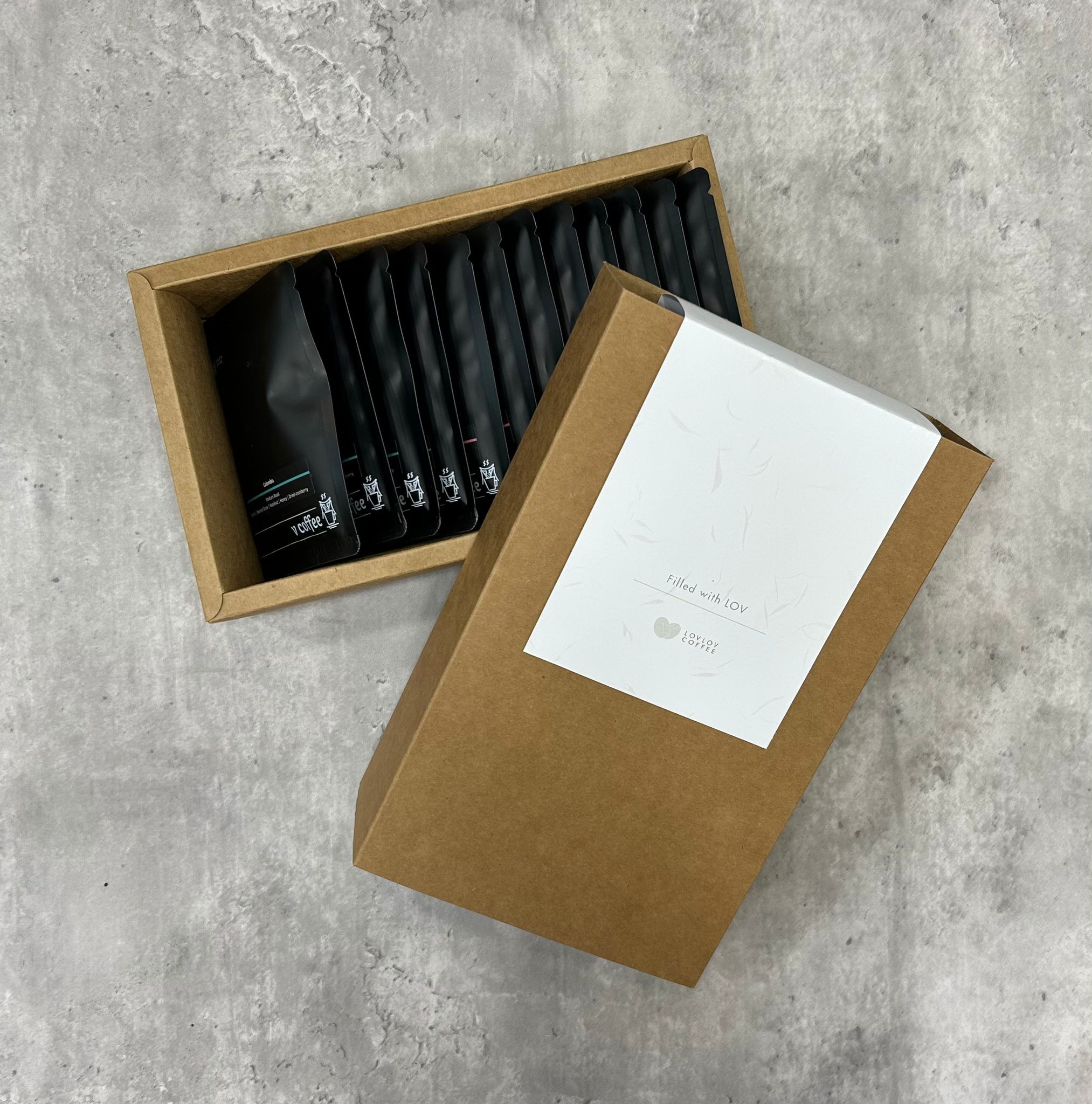 【LovLov Coffee】V型掛耳包禮盒(12入) 3種口味