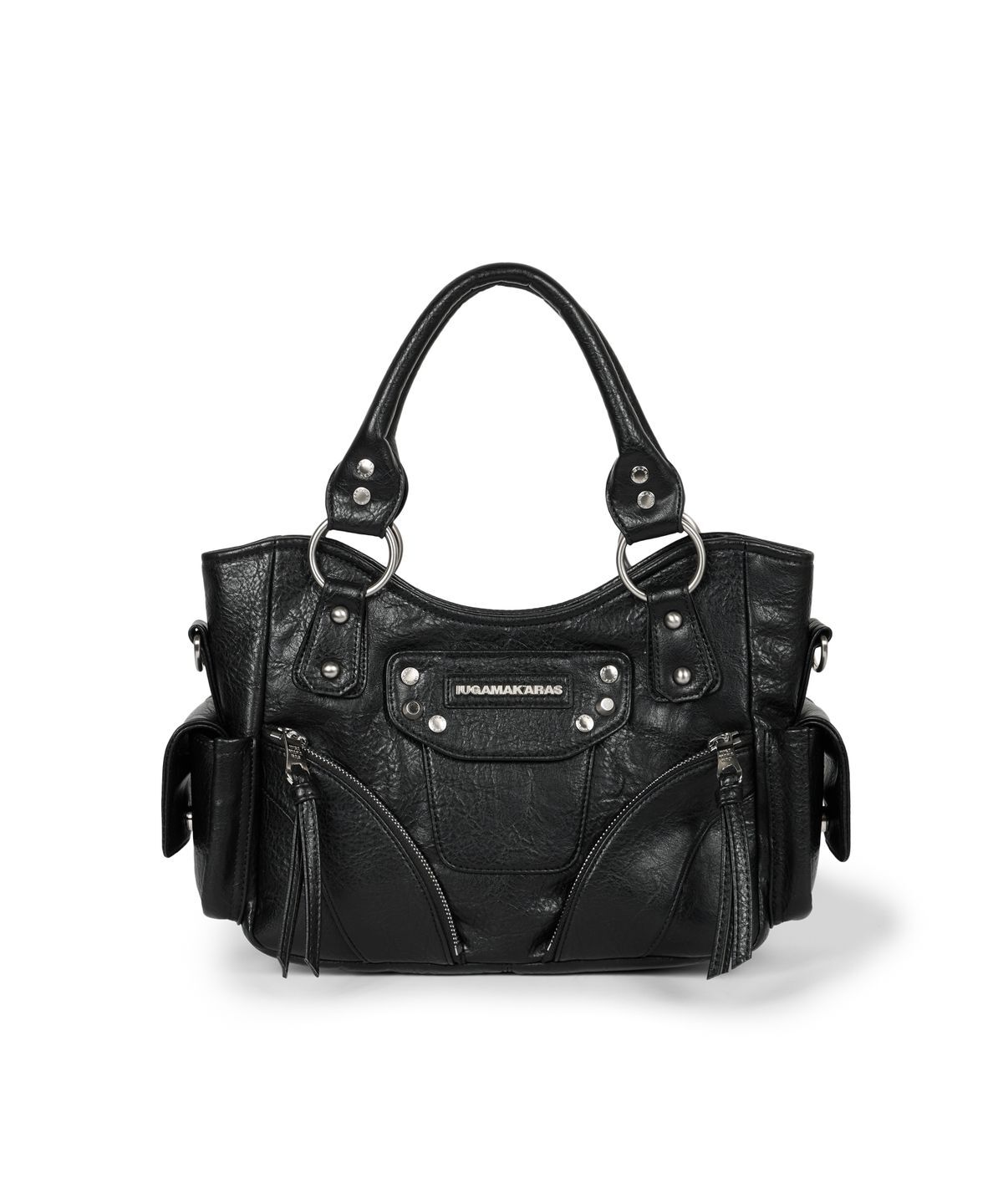 IUGAMAKARAS Studded Leather Mini Shoulder Bag