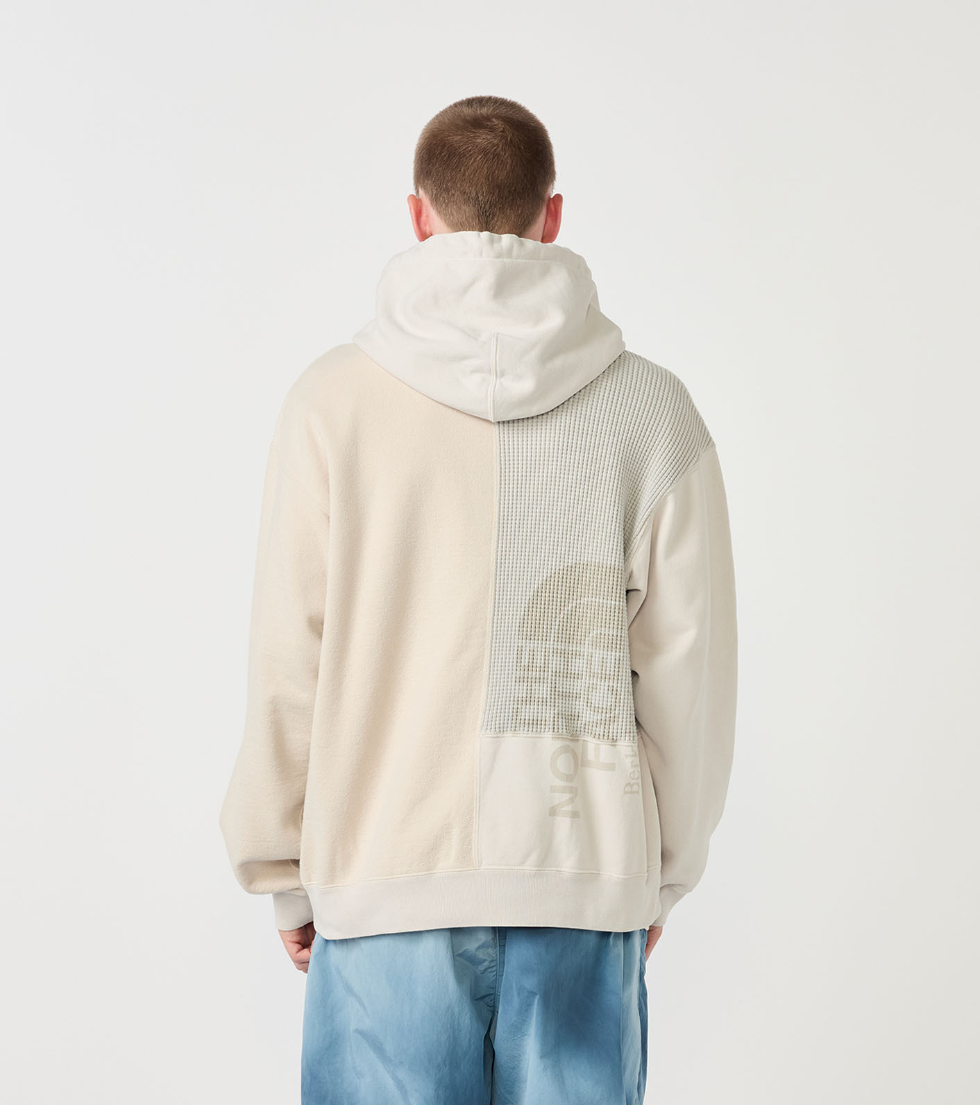 預購┃日本 TNF 紫標 Field Patchworked Zip Up Parka 拼接 連帽 外套