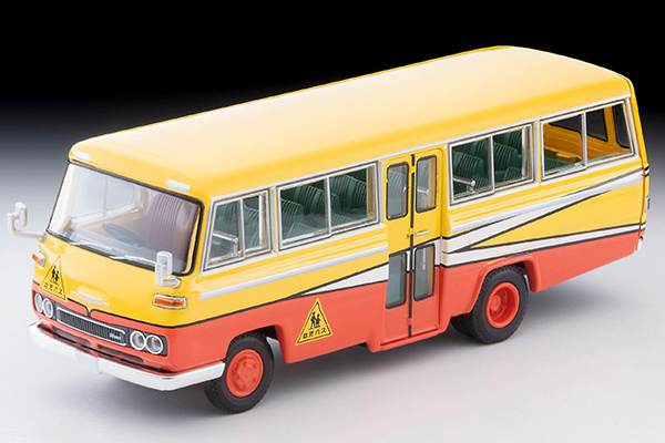 PO-$270 * TOMYTEC * 1:64 LV-N60b NISSAN CIVILIAN KindergartenBus （Yellow/Red)