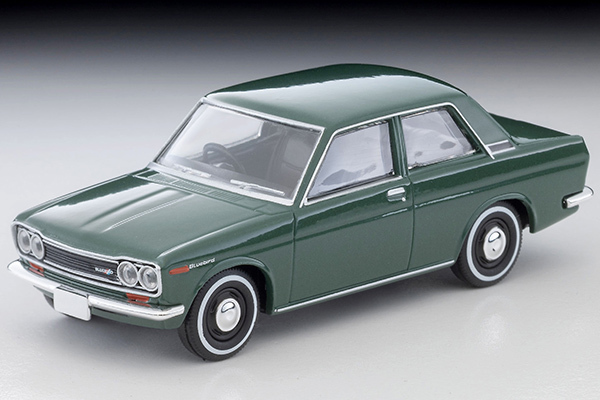 PO-$130 * TOMYTEC * 1:64 LV-219a 1970 DATSUN BLUEBIRD 2 Door1400 Standard (Green)