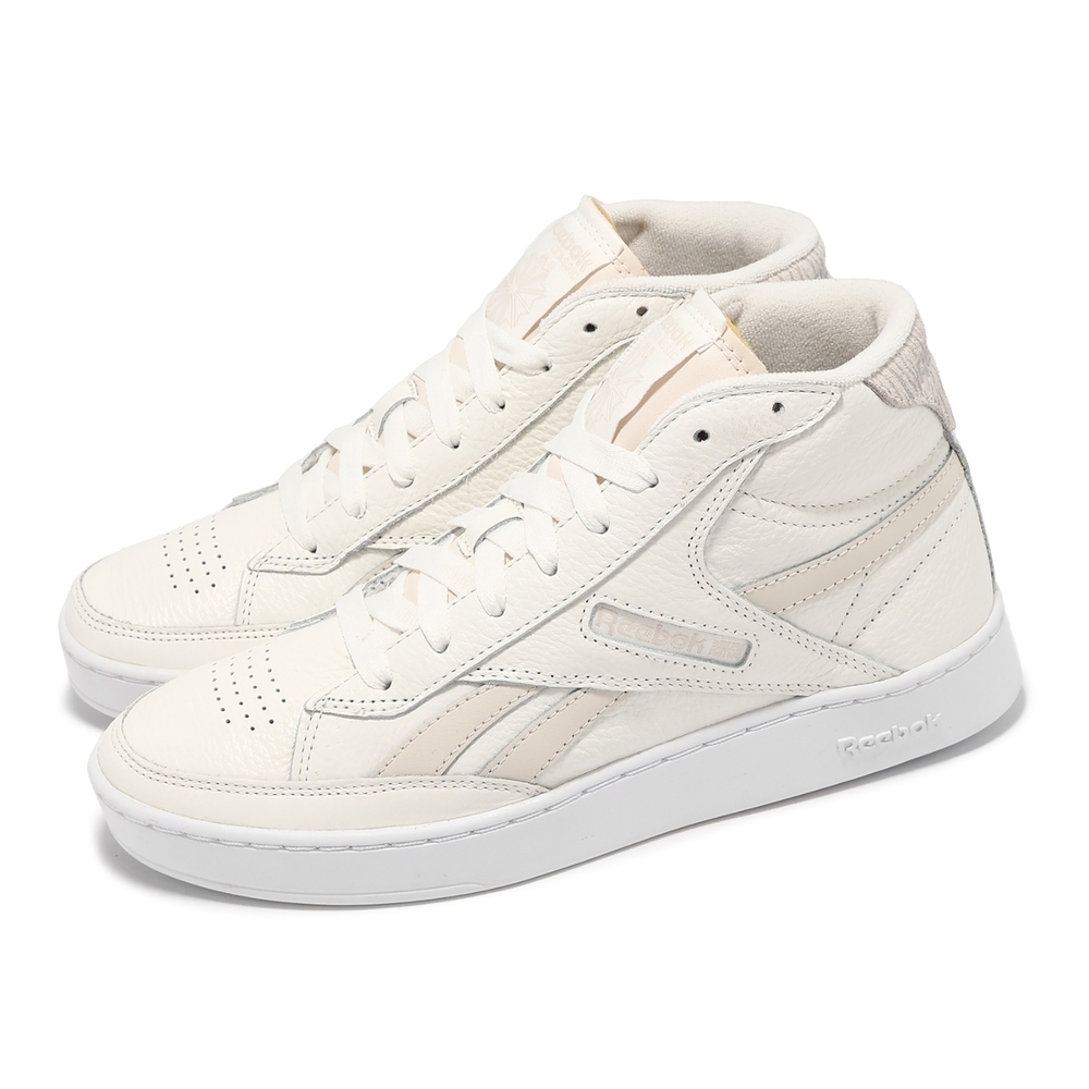 【下殺↘ $990】Reebok 休閒鞋 Club C Form Hi  荔枝皮 斑馬紋 高筒 女鞋男段 100033115