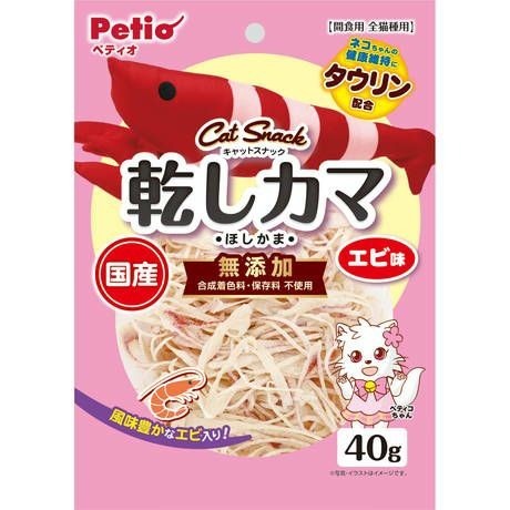 Petio 貓用 蝦仁味魚絲 40g