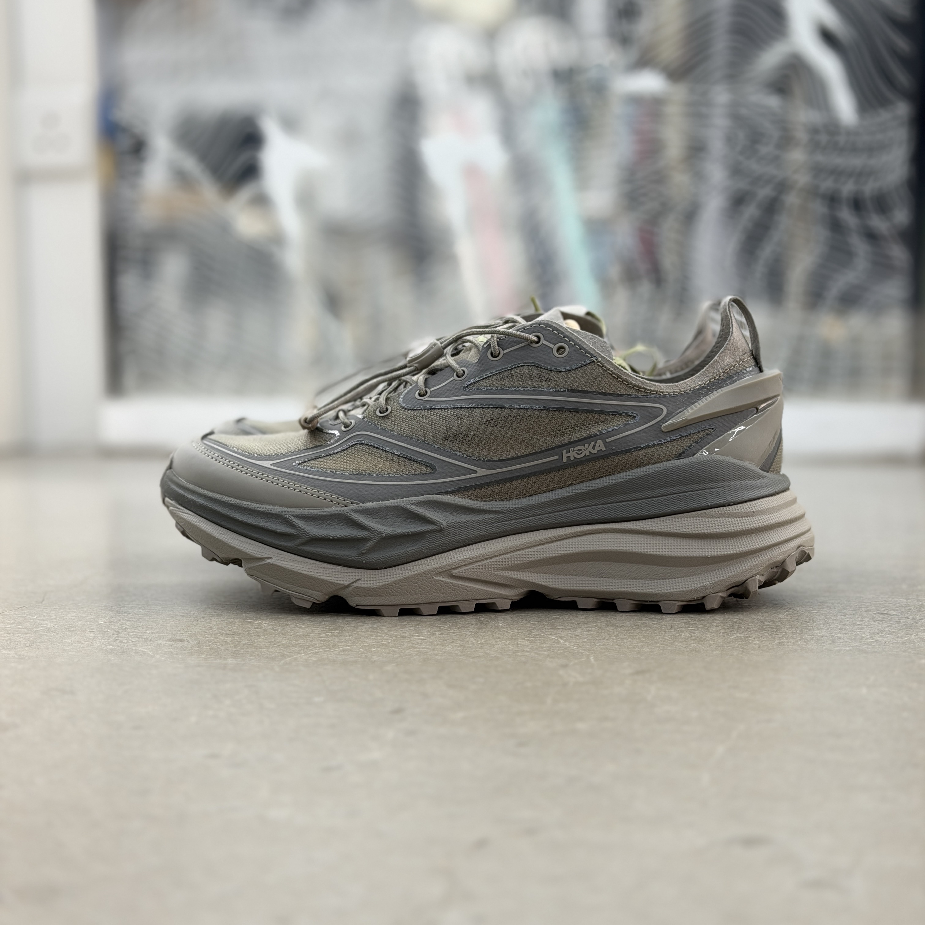 Hoka One One Stinson One7 Light Roast Asphalt | 1168931LTS