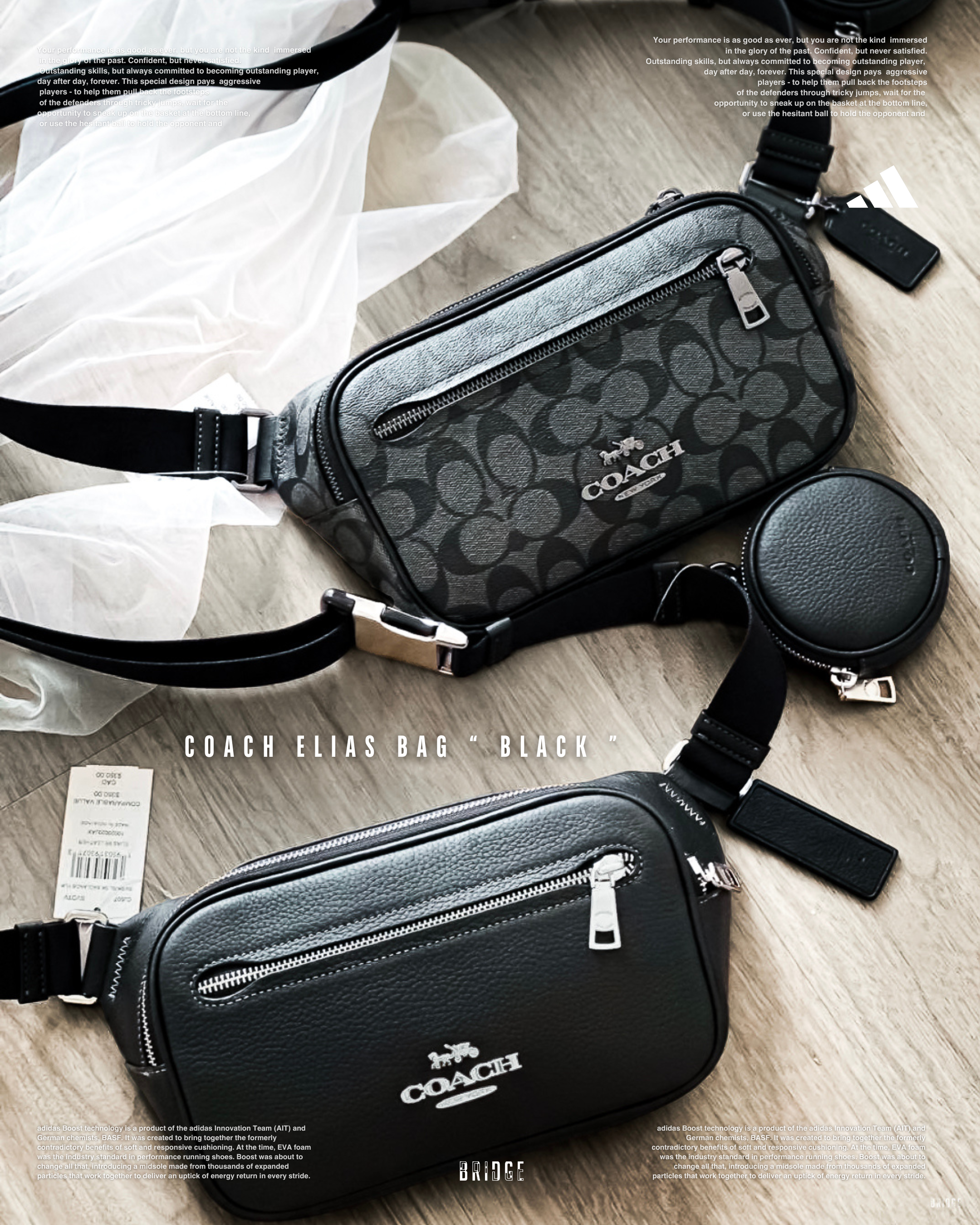 『 限時8小時 省快萬元 結束不接  』COACH ELIAS BAG