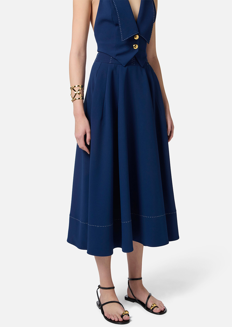 ‍‍Elisabetta Franchi 高腰圓裙