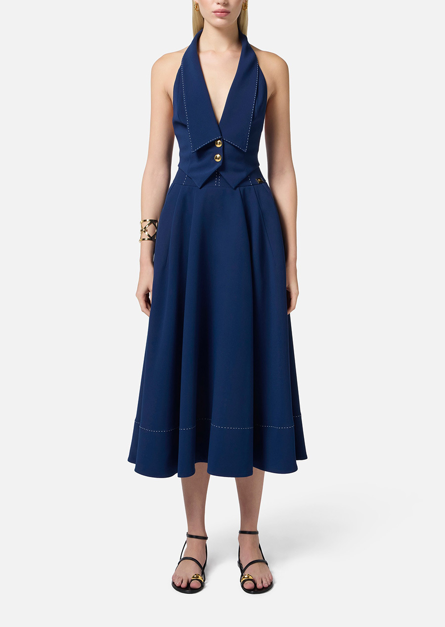 ‍‍Elisabetta Franchi 高腰圓裙