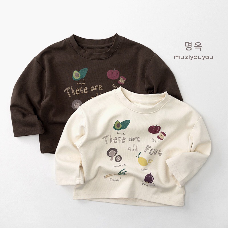 2026SS SPRING ｜包色款ᝰ 蔬果TEE