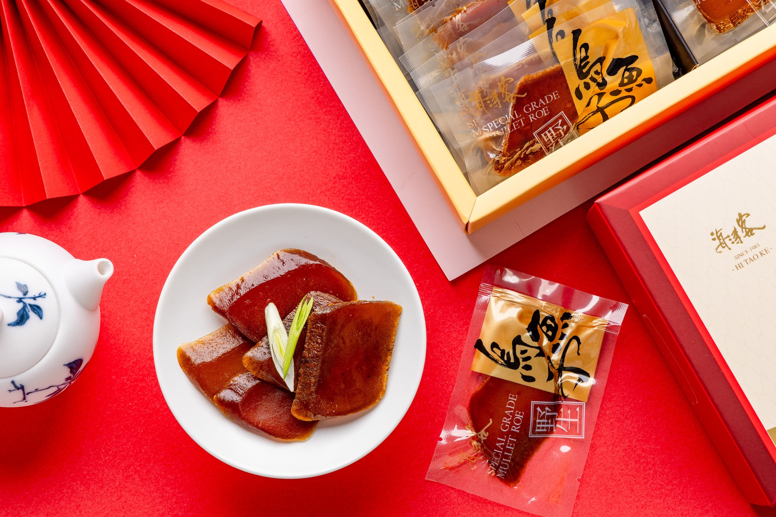 海濤客一口烏魚子開封即食不必加熱料理，年節方便隨時享用