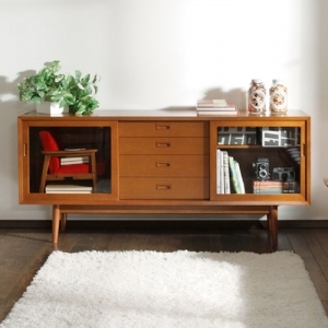 Side board 柚木色長邊櫃