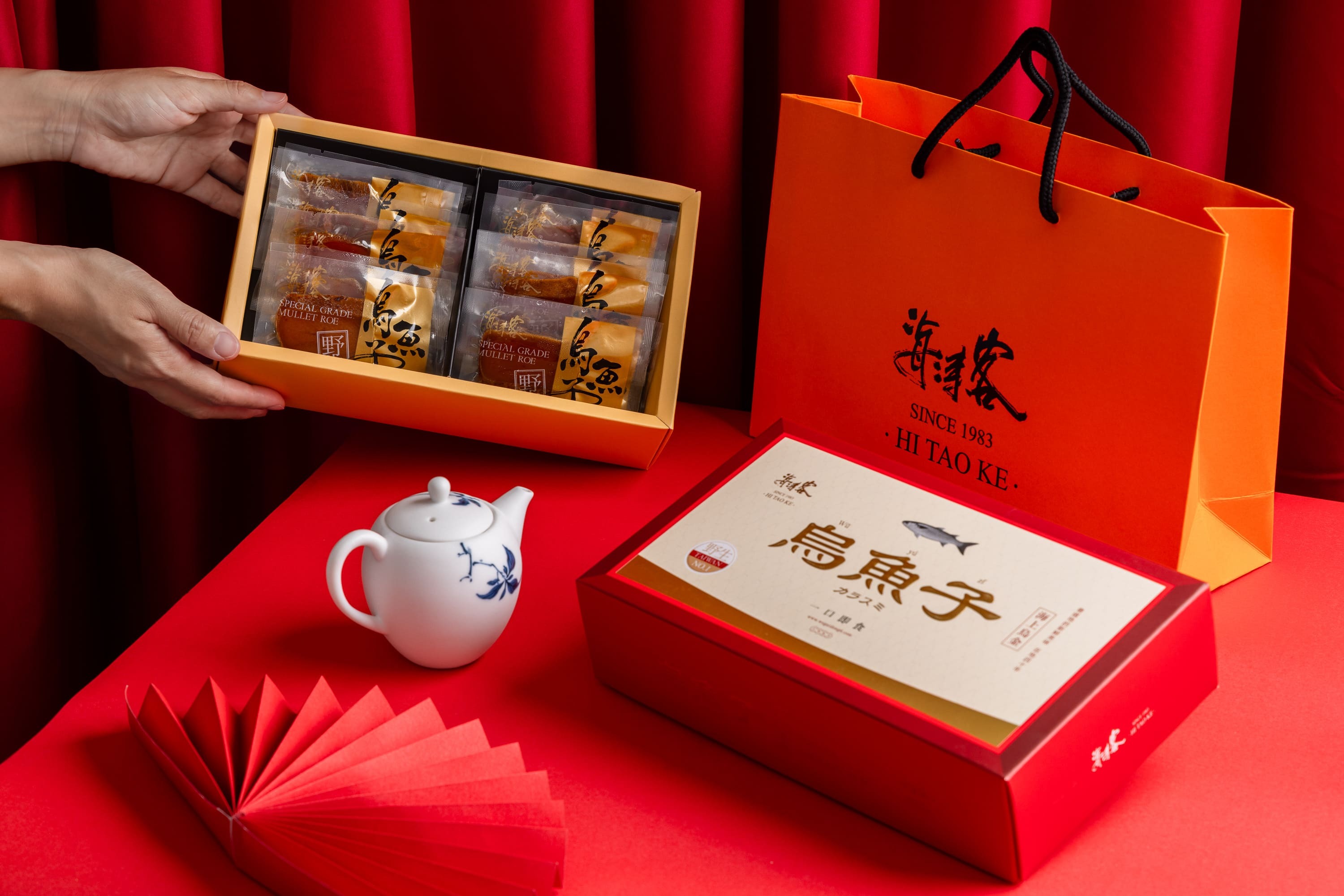 野生烏魚子禮盒象徵富貴，且自然傳遞價值感，更受長輩歡迎