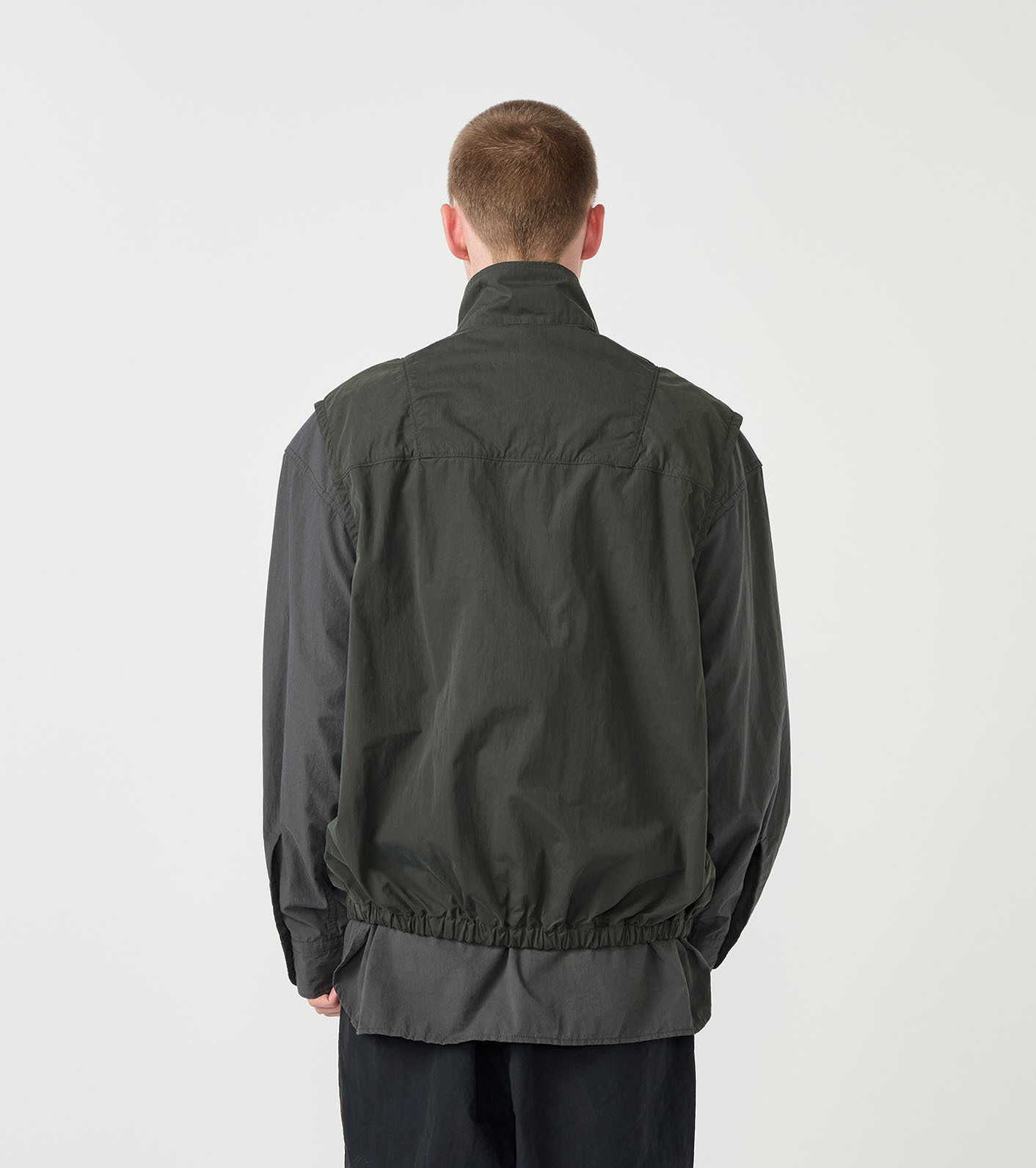 預購┃日本 TNF 紫標 Brushed Weather Mountain Wind Vest 尼龍 拉鍊 背心