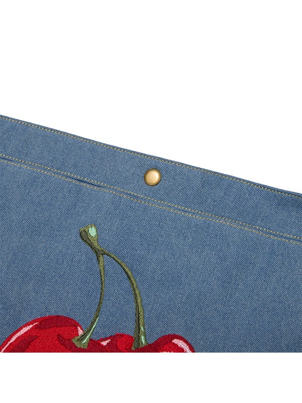 【現貨】KIRSH 大櫻桃丹寧托特包 J52A2KBG01