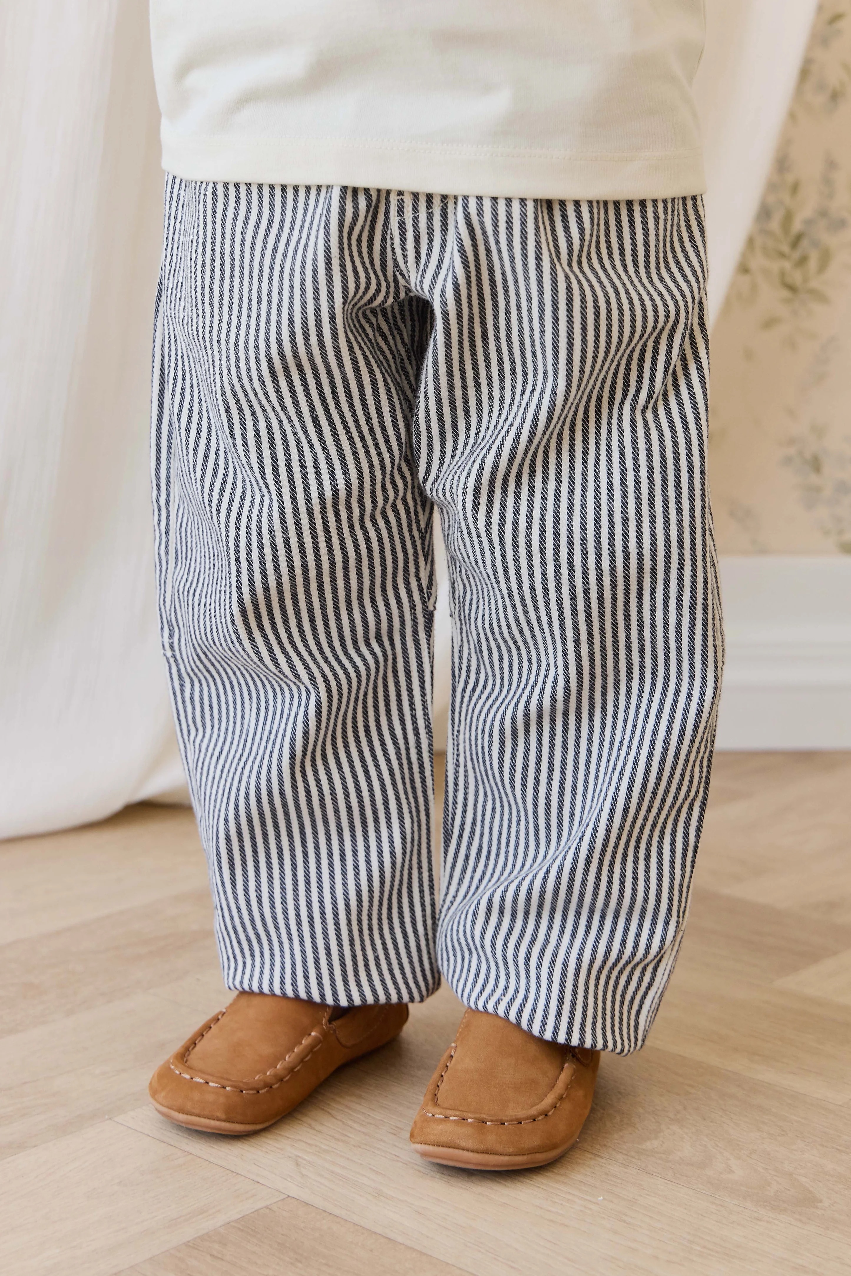 【預購】JAMIE KAY -Kingsley Pant - Sailor Stripe Eclipse（Cloud）