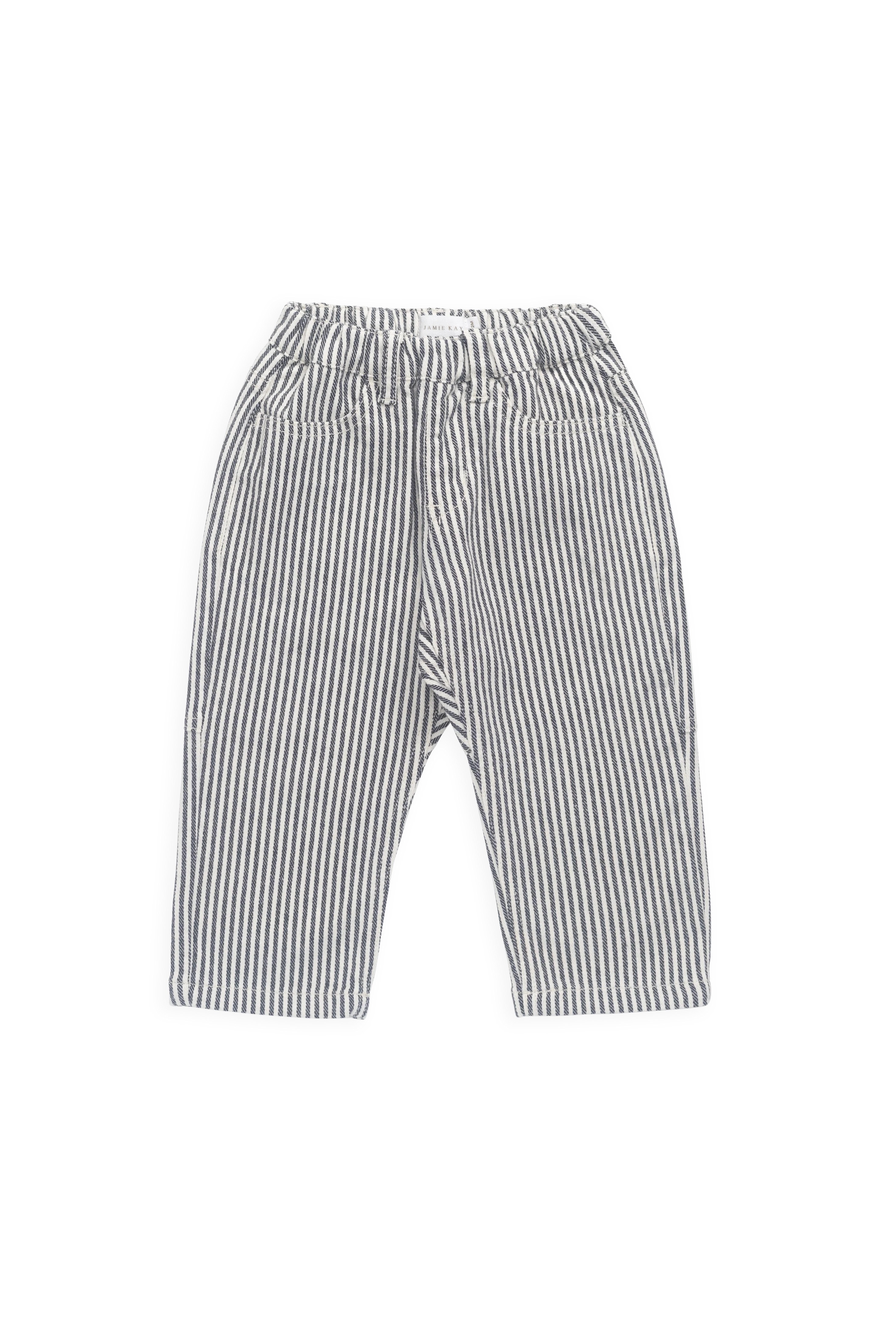 【預購】JAMIE KAY -Kingsley Pant - Sailor Stripe Eclipse（Cloud）