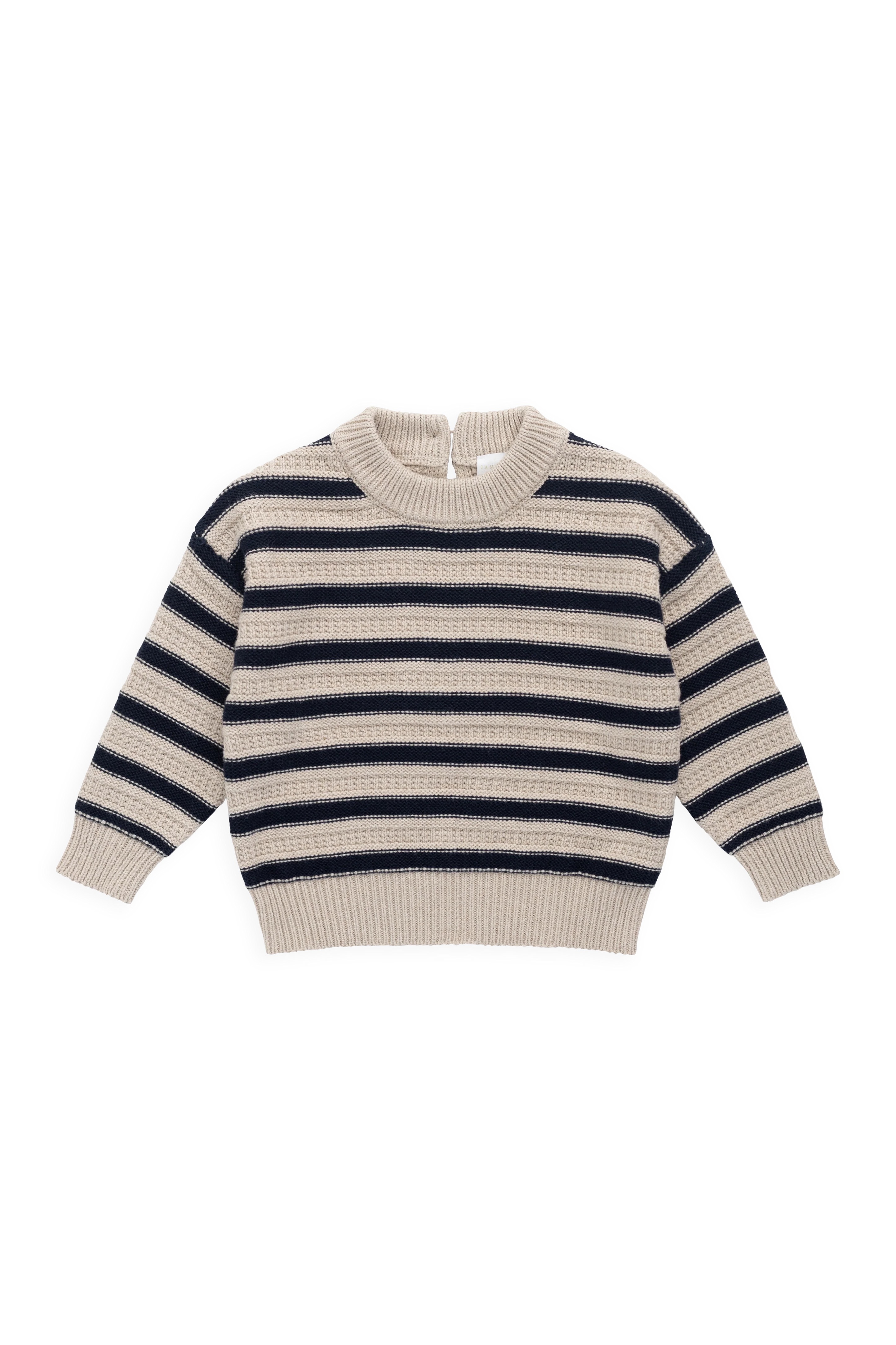 【預購】JAMIE KAY -Byron Jumper - Byron Stripe Oat（Eclipse）