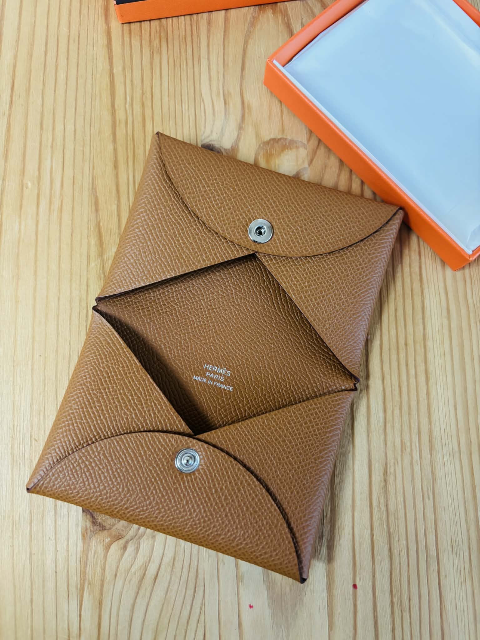 HERMES CALVI GOLD W刻