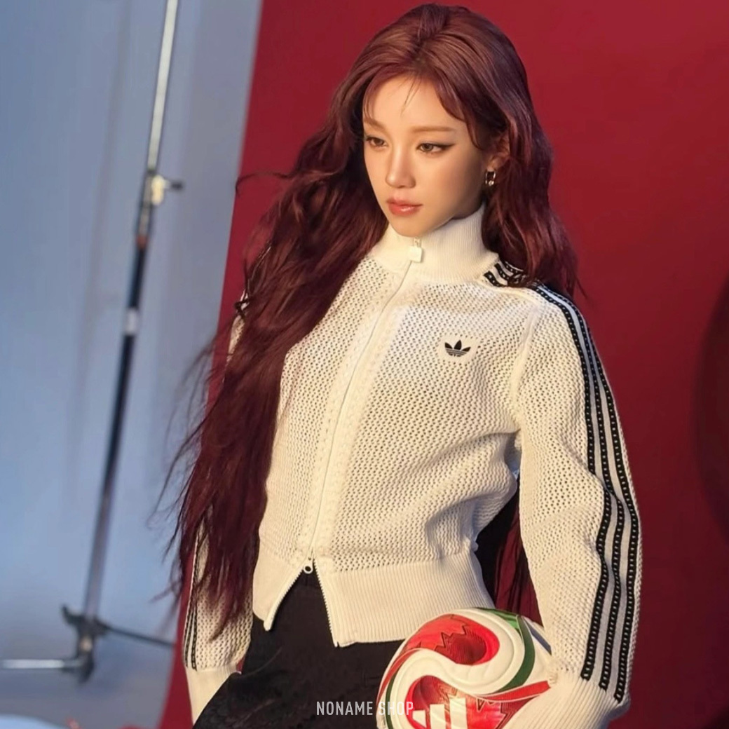 ADIDAS Originals KNITTED FW25 立領 針織 外套 兩色 (女款)