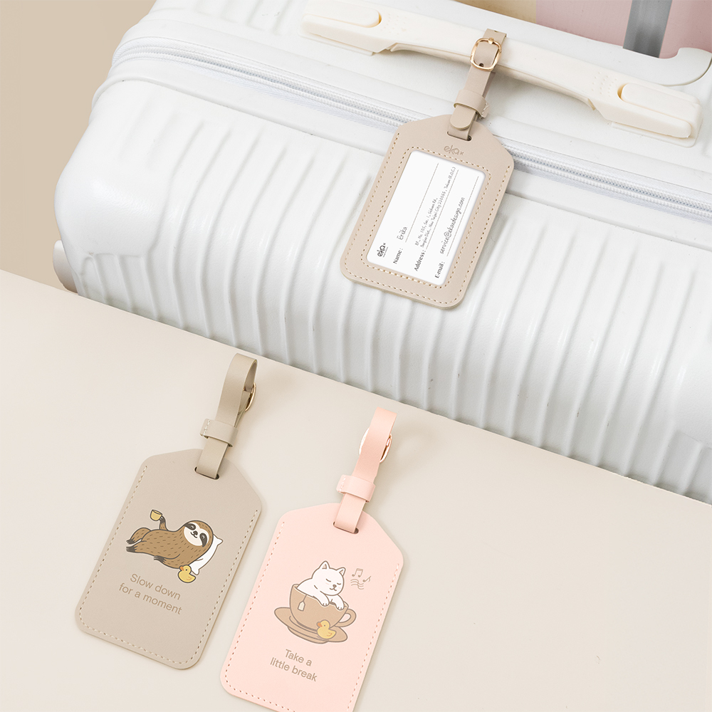 小憩時光系列（護照套、行李吊牌、磁吸防丟手機卡夾、果凍夾片、三合一滑鼠墊)